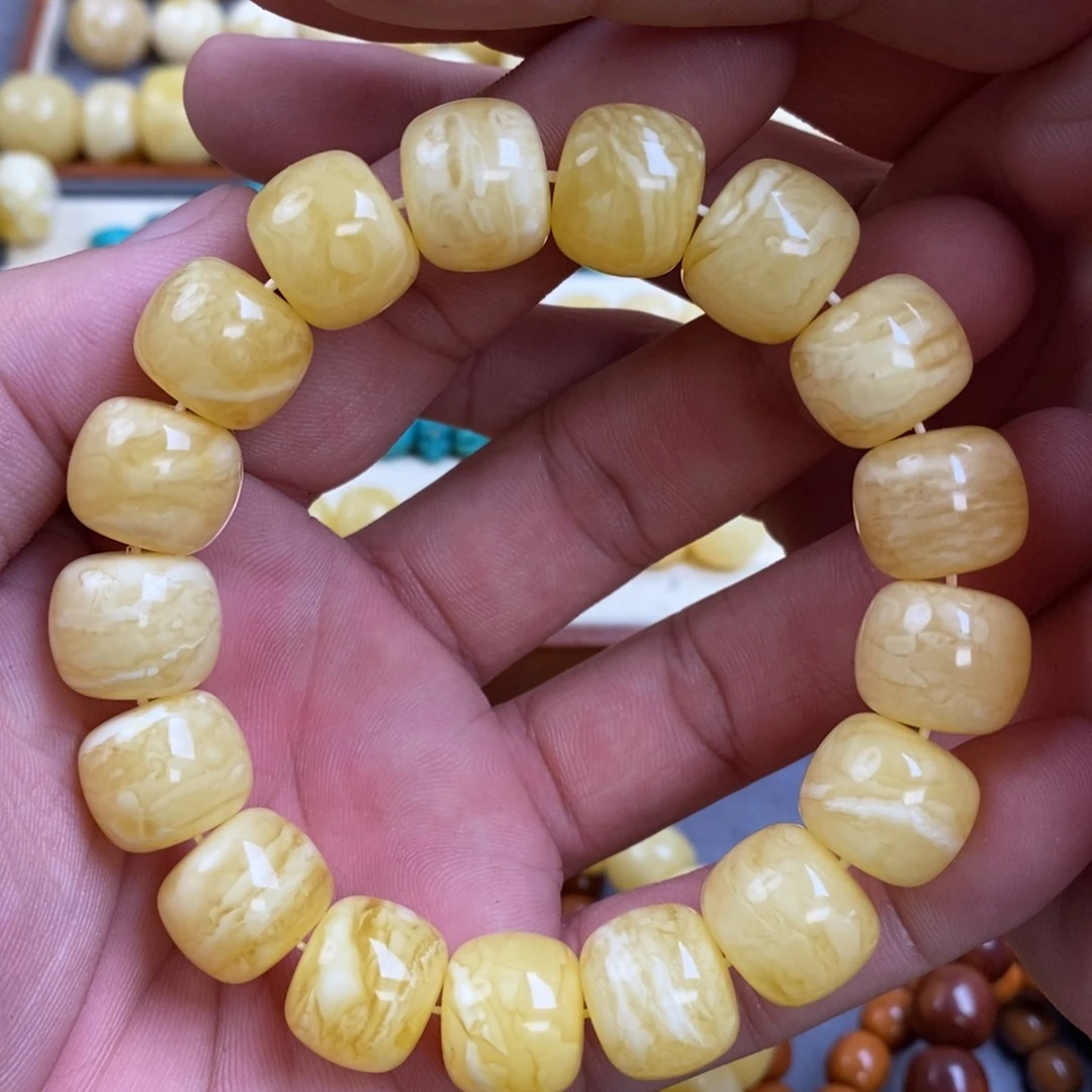 蜜蜡裸石未镶嵌耿****8