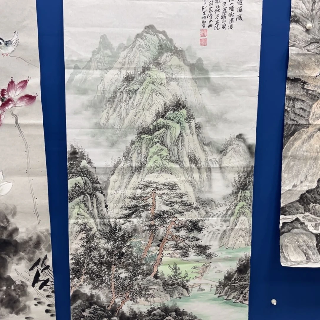 国画国画作品纯手绘作品