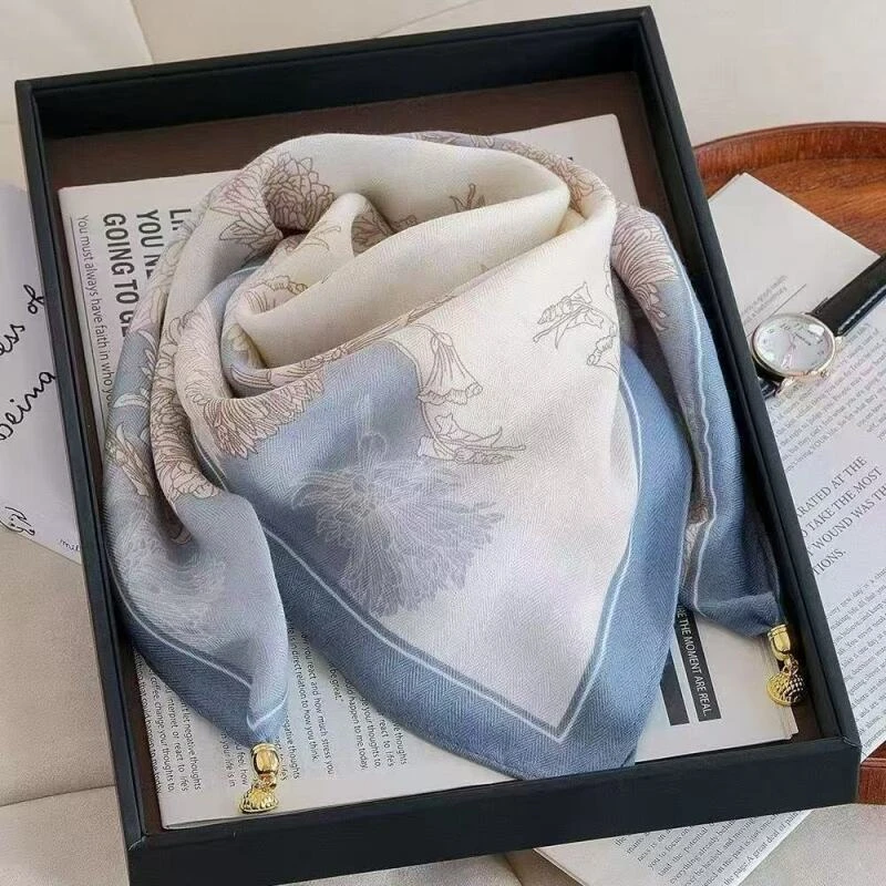 C003【菊韵雅锦】70*70磁吸扣小清新C3