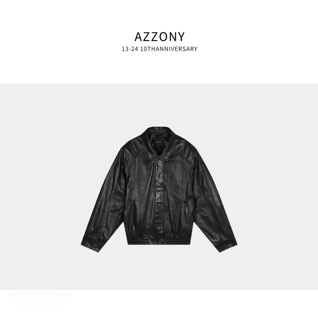 Az LongQuan 三选一夹克皮衣 设计师新款百搭皮衣 WFJ12001