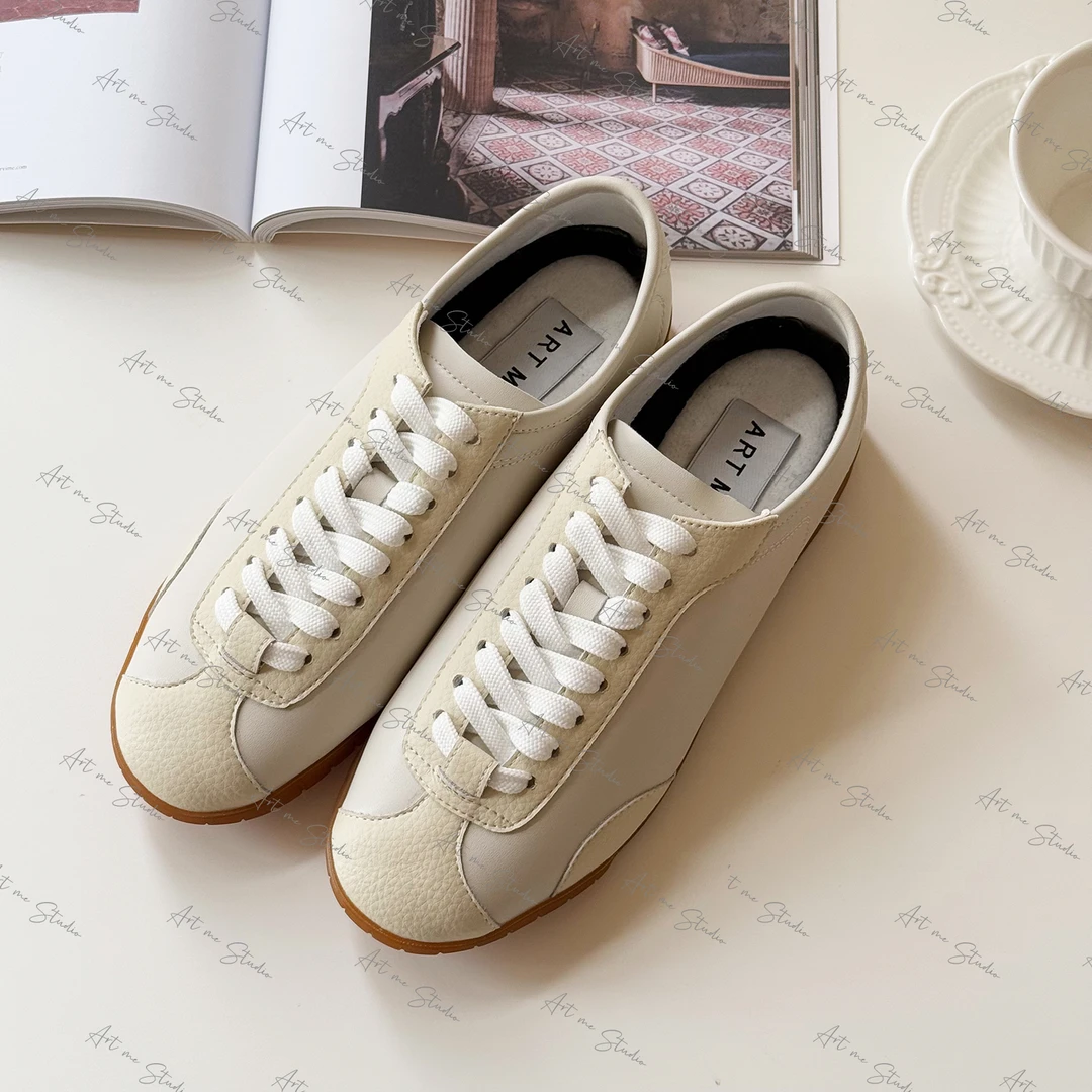 经典款德训鞋简约舒适度满分软软牛皮百搭可两穿运动鞋w24303