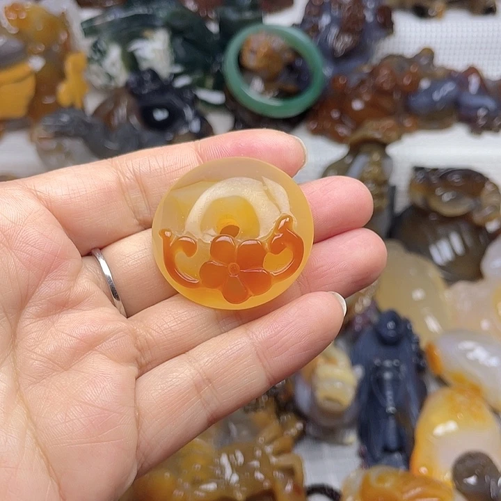 玛瑙/玉髓饰品未镶嵌
