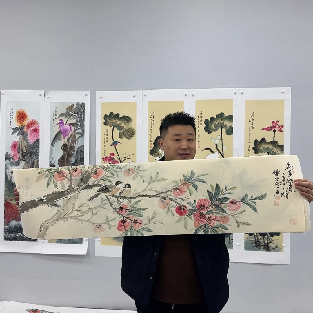 国画国画作品手绘