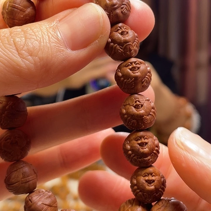 手串/手链橄榄核龙纹桃核