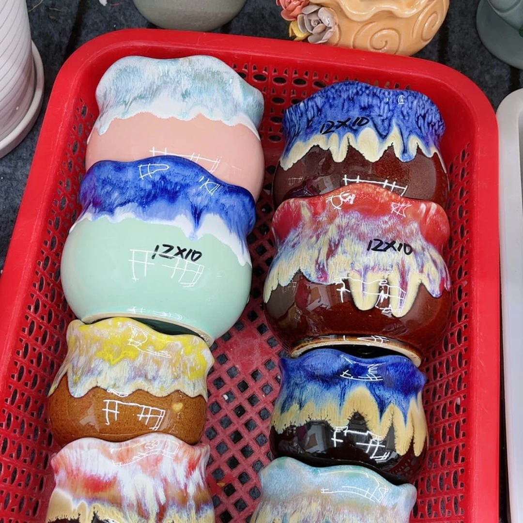 【闪购商品】陶瓷多肉绿植陶瓷花盆