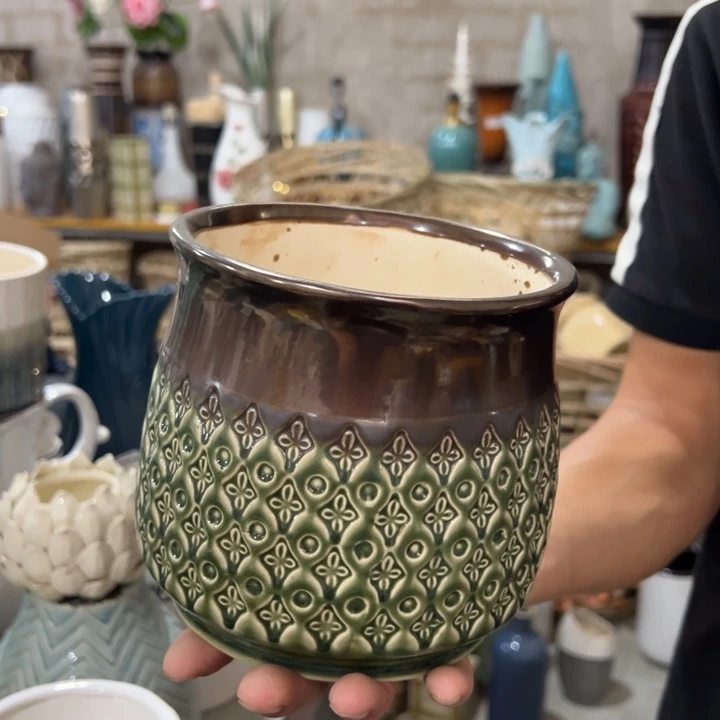 陶瓷花瓶摆件外贸出口（微瑕）