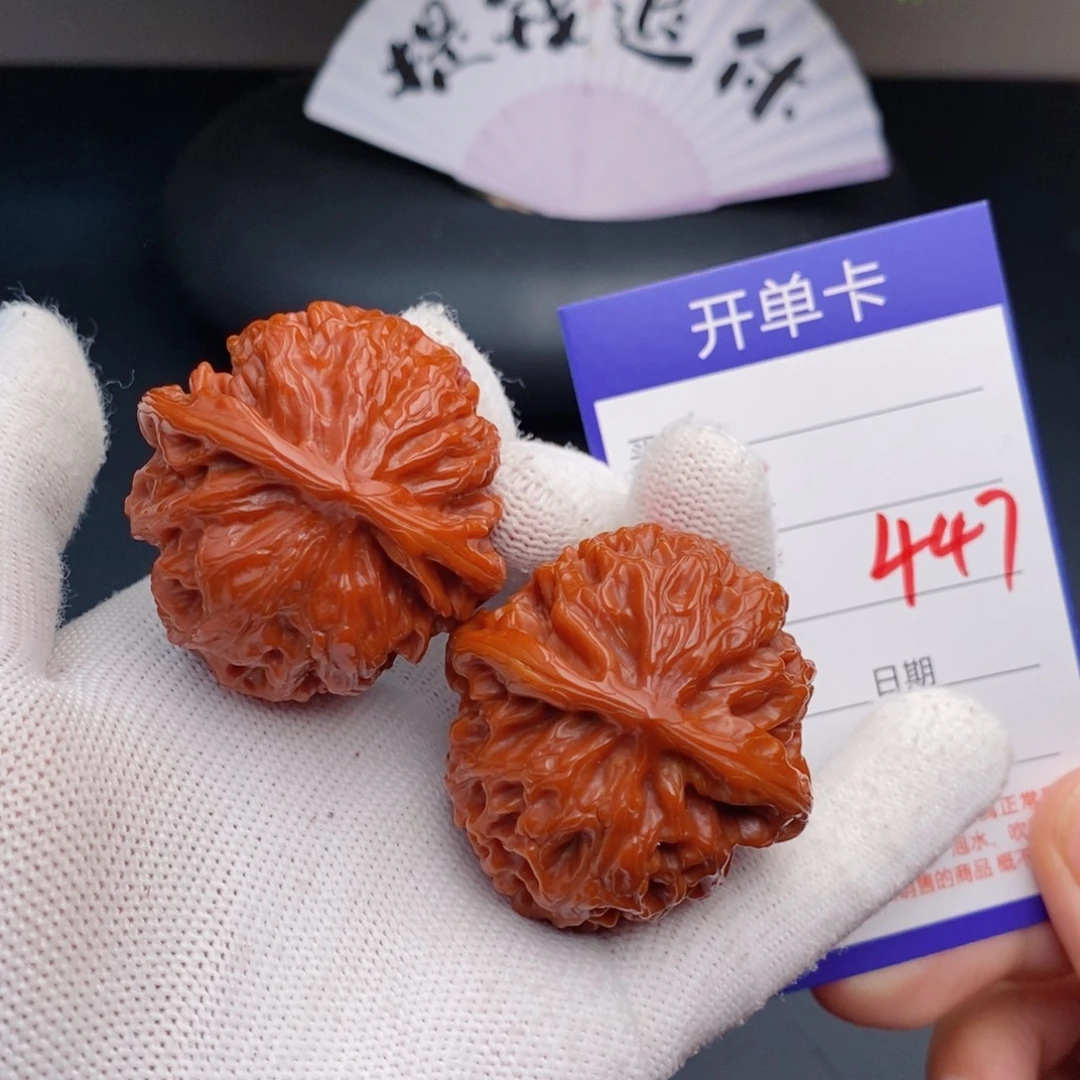 文玩核桃把件42苹果园447