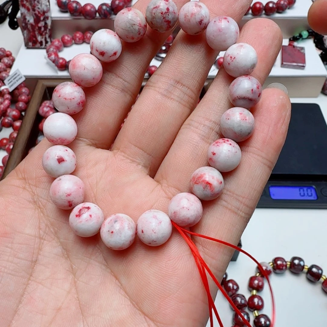 天然辰砂天然原石卡10