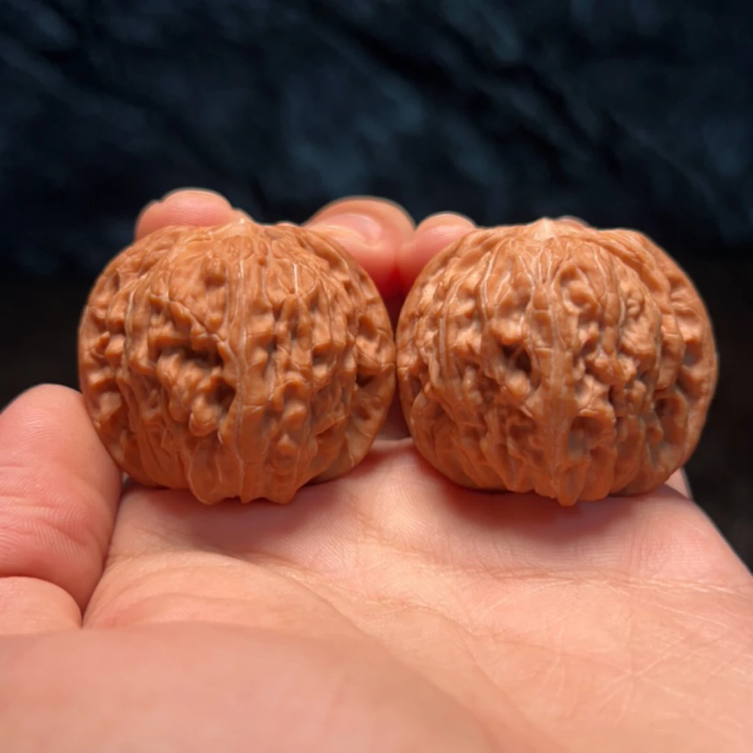 文玩核桃 房山磨盘 12413号 40尺寸