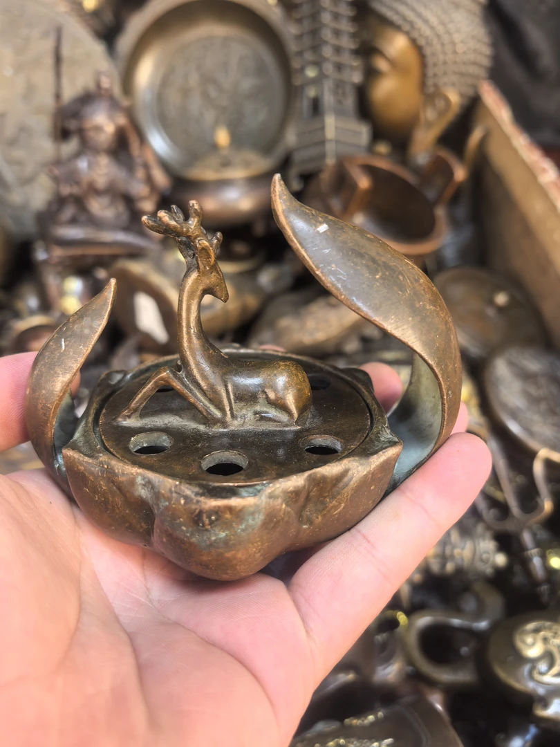 【闪购链接】精美小鹿熏香炉