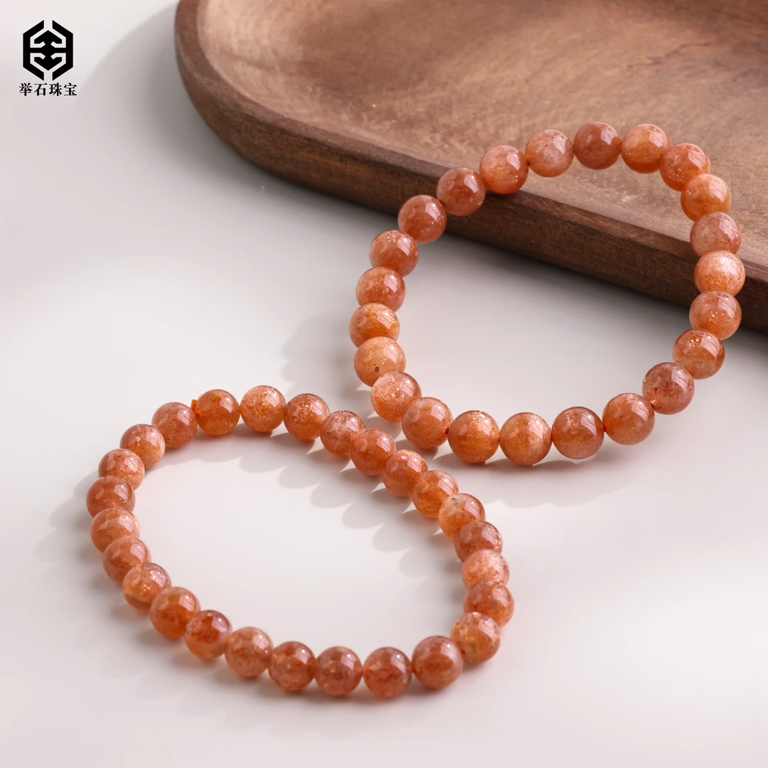 【举石珠宝】T0714-1007-45长石手串（一件/多样性发/约6-7mm）K