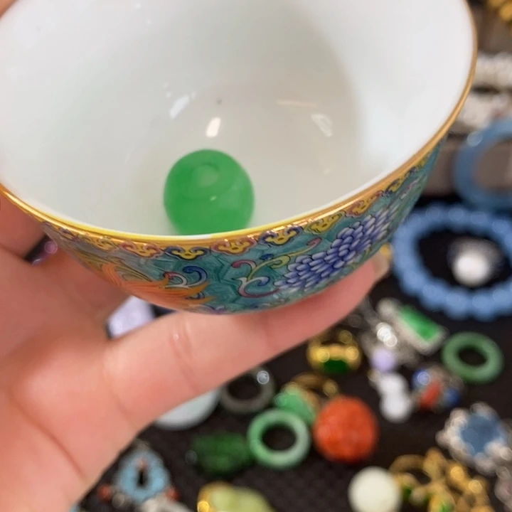 无***虑杯瓷器杯子漂亮漂亮