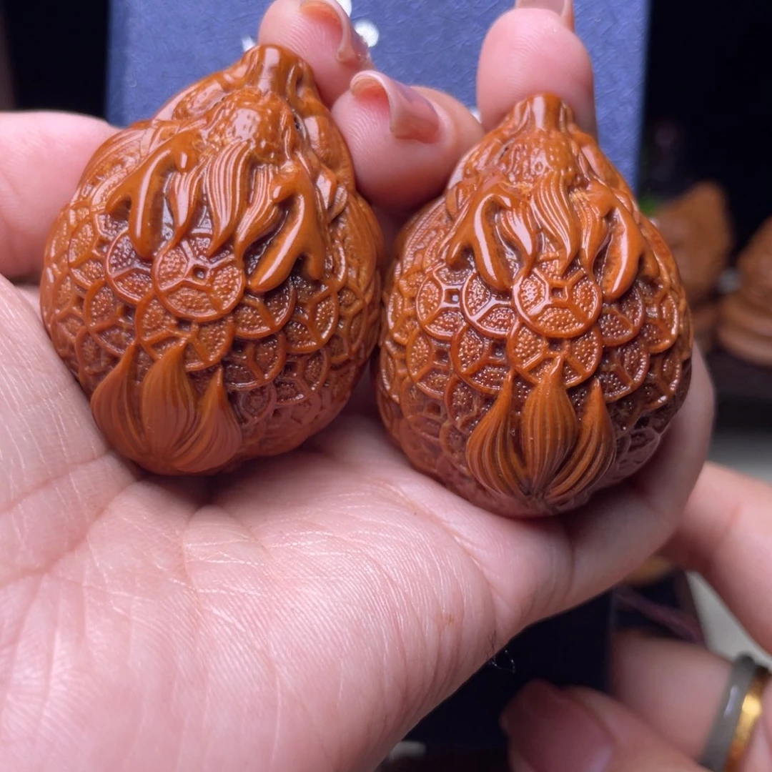 吊坠橄榄核金币龙龟893