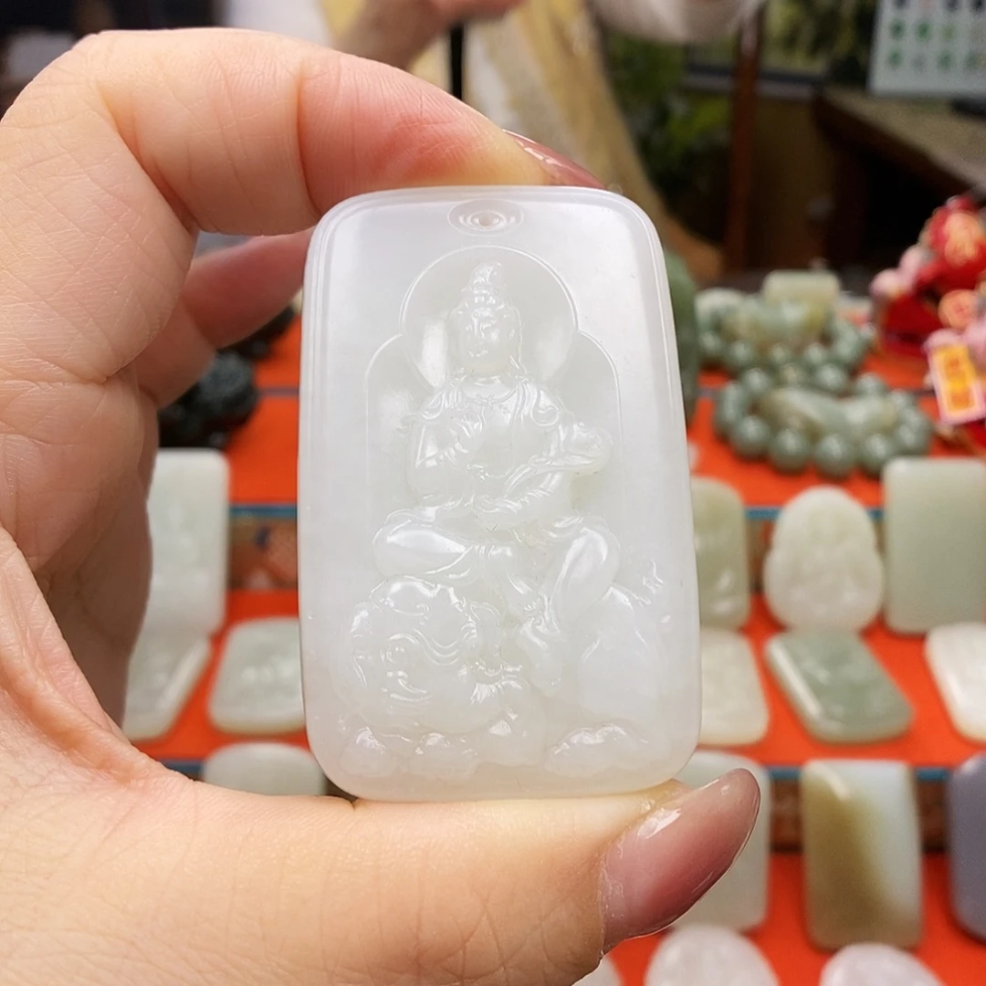 颈饰未镶嵌和田玉八*丁