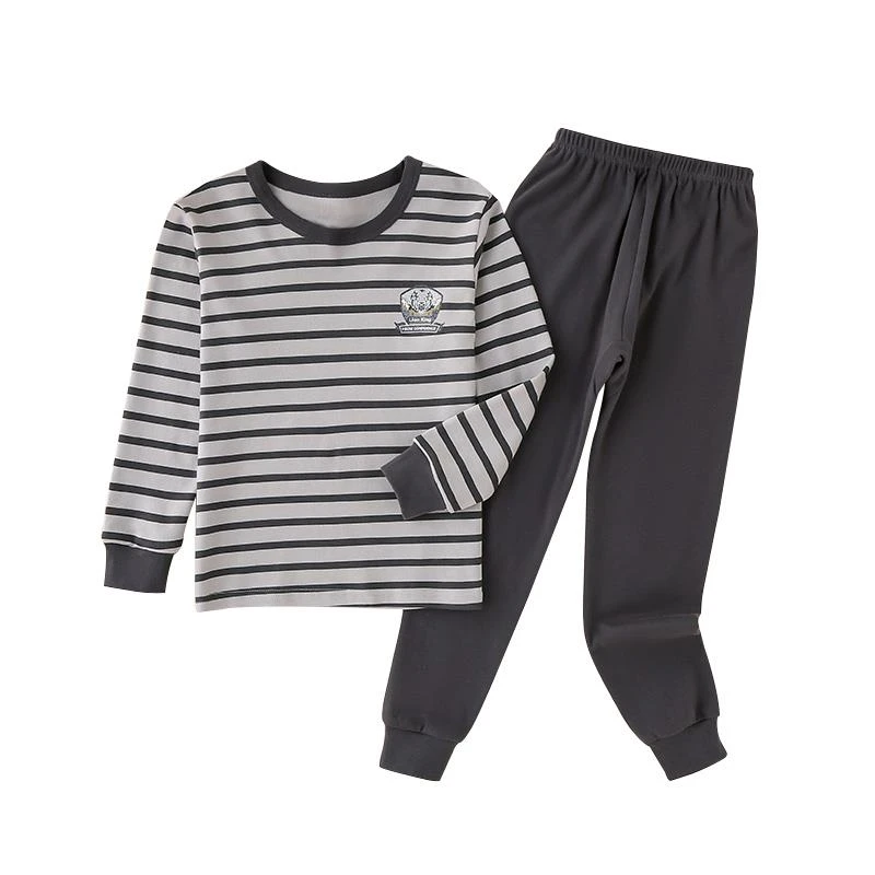 范哲萨男童秋衣秋裤套装全棉薄款儿童线衣线裤纯棉男孩宝宝内衣秋