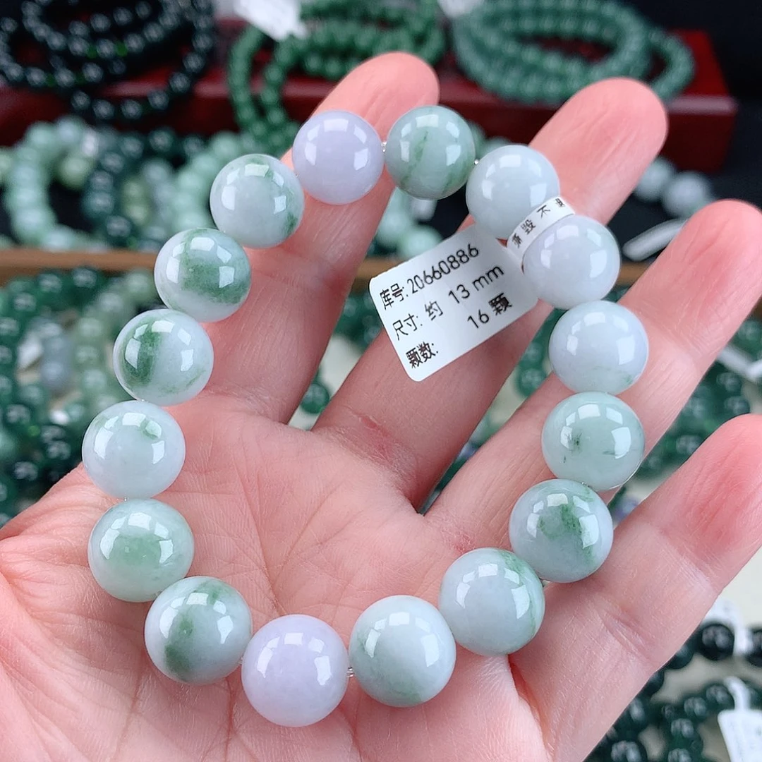 翡翠未镶嵌毛衣链