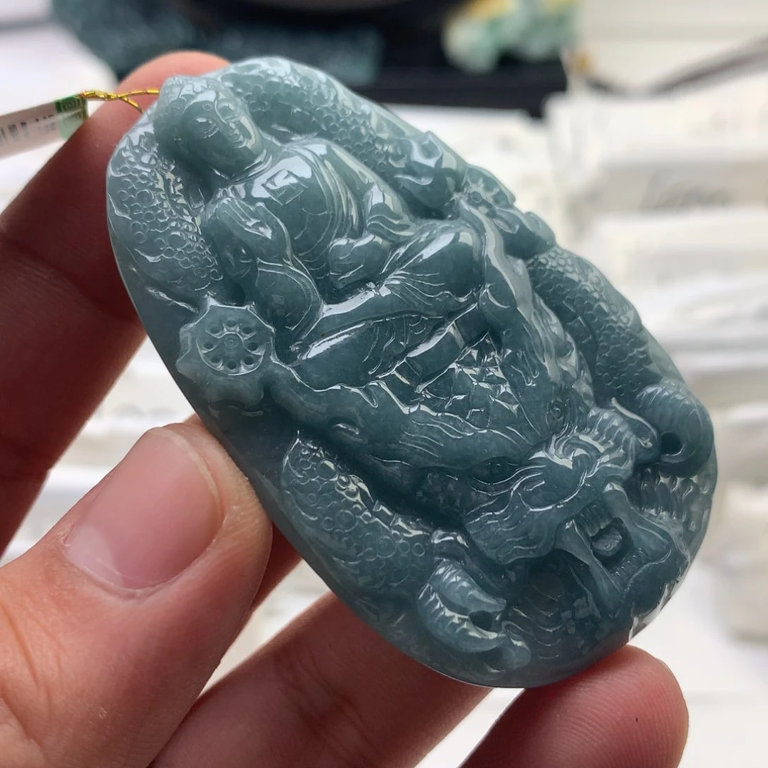 颈饰未镶嵌翡翠阿弥陀佛