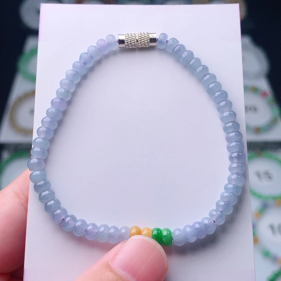 未镶嵌手串翡翠翡翠