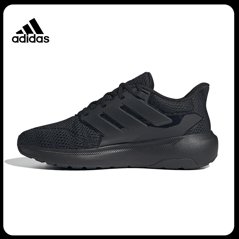 adidas/阿迪达斯跑道缓震黑色鞋男跑步鞋男子夏季轻便运动鞋透气