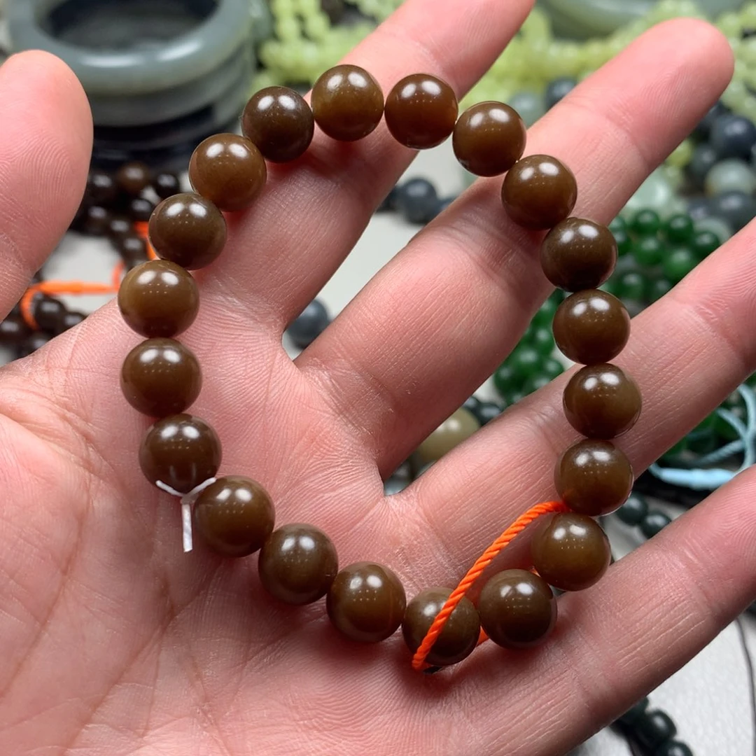 未镶嵌和田玉手链