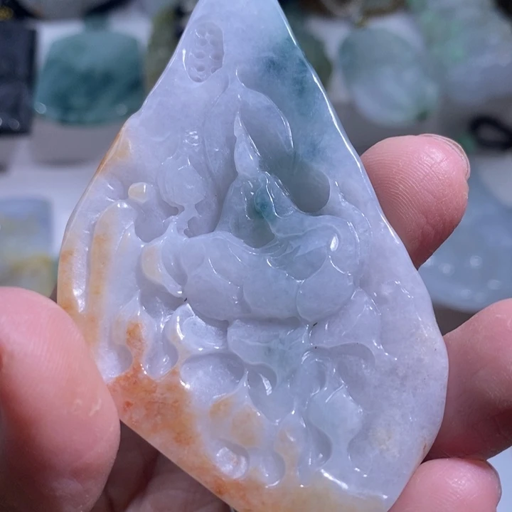 【闪购商品】颈饰未镶嵌翡翠观音