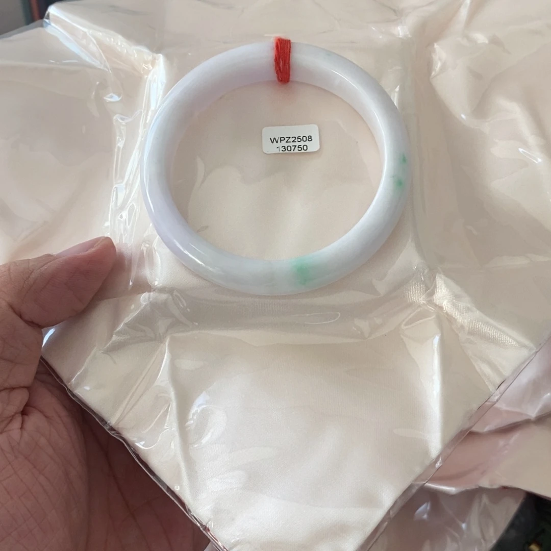 艳***翡翠未镶嵌手镯57.9