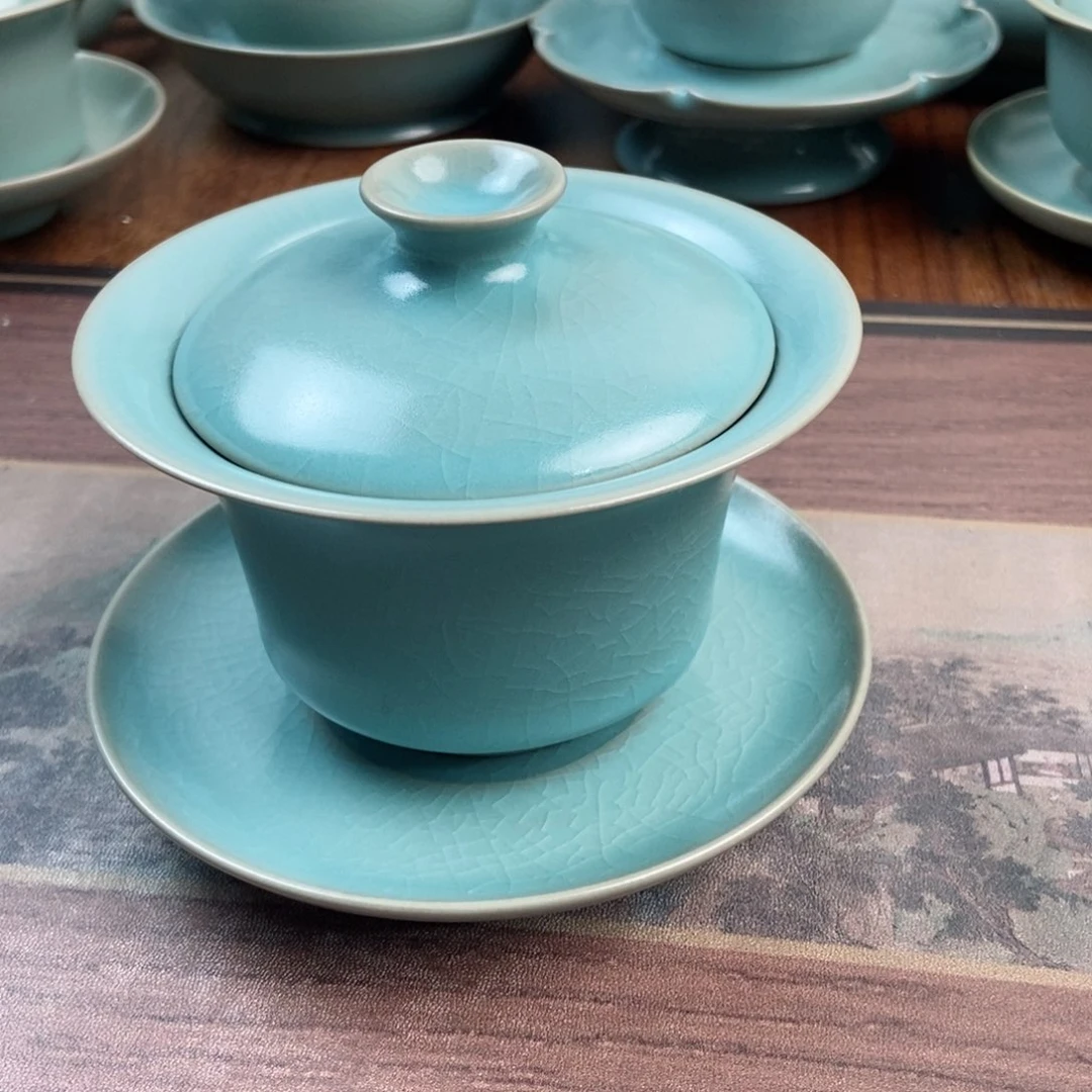 摆件原产地原矿汝瓷～茶器