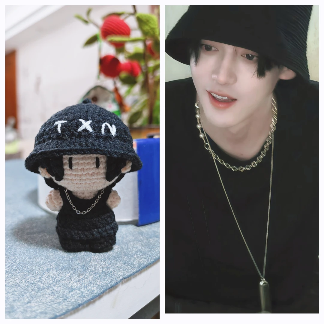 【田栩宁】成品钩织田栩宁玩偶娃娃针织玩偶挂件软糖公仔钥匙扣针织