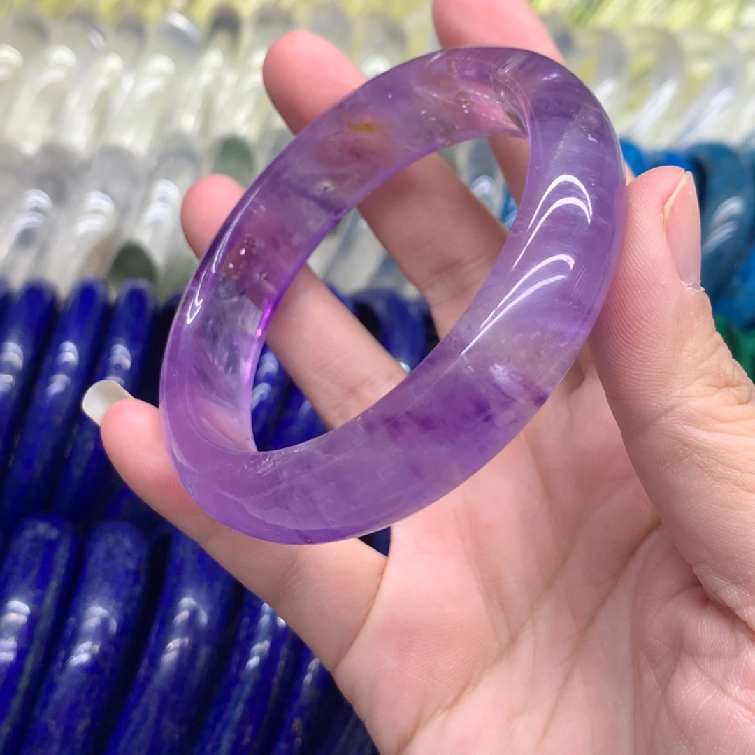 手镯水晶未镶嵌手镯