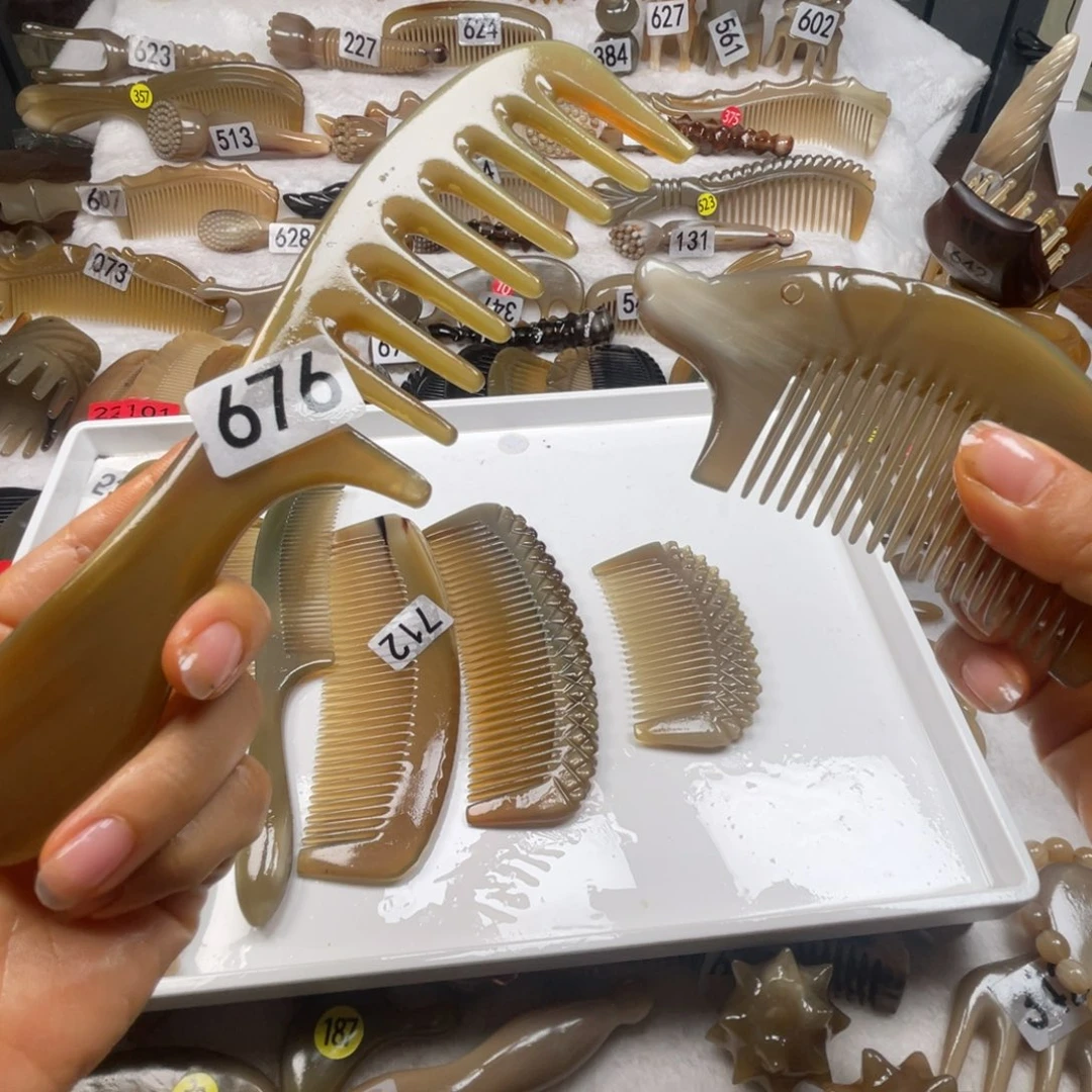 牛角梳福利款梳子