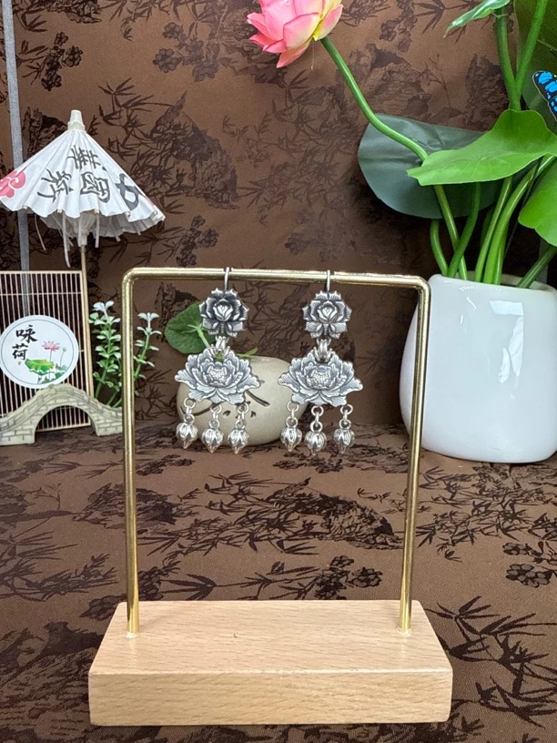 925银耳饰 小郑家纯银耳饰