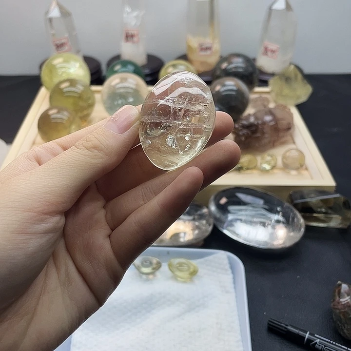 水晶未镶嵌珠宝半成品23水晶