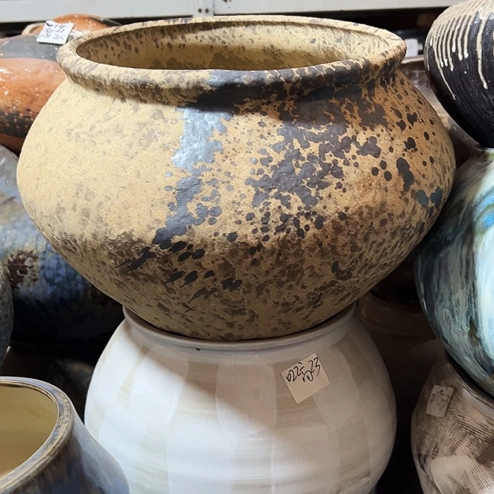 景德镇精品花盆栽适口29高30