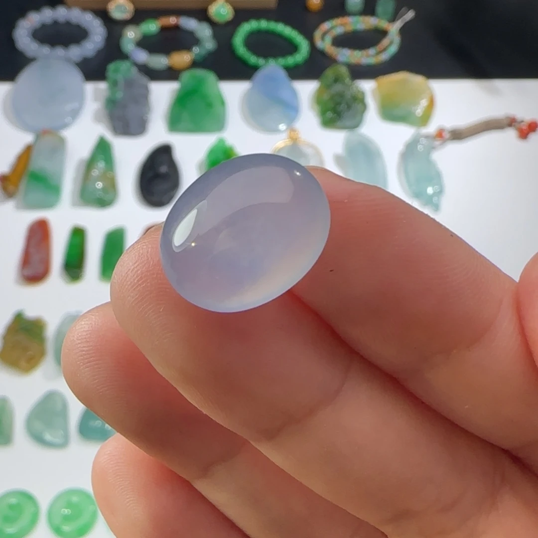 定制翡翠未镶嵌材料