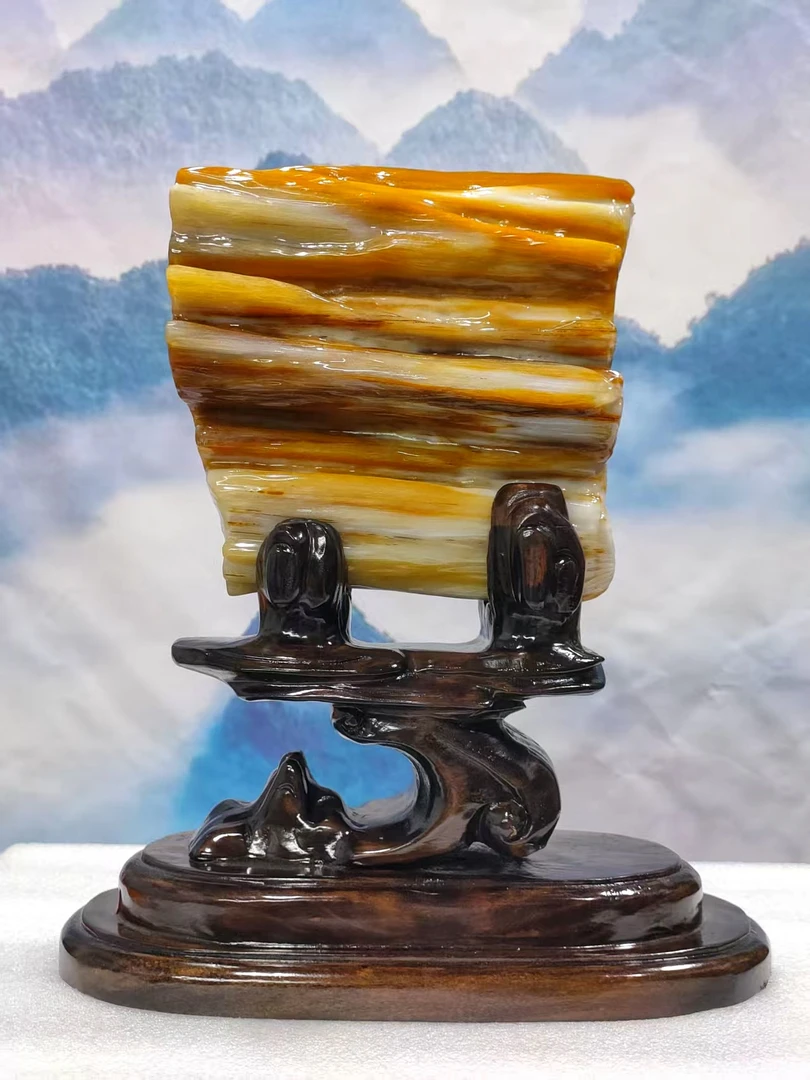 家居摆件 树化玉 奇石 48