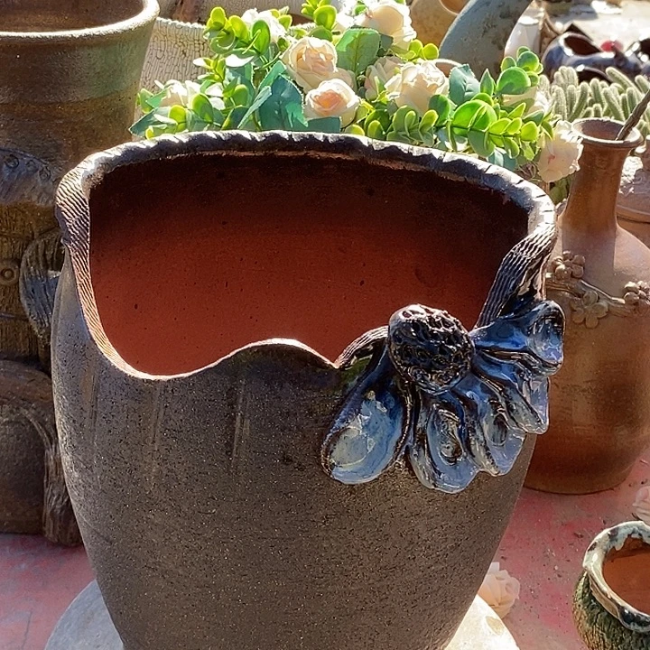 紫砂花盆紫砂20.27花盆