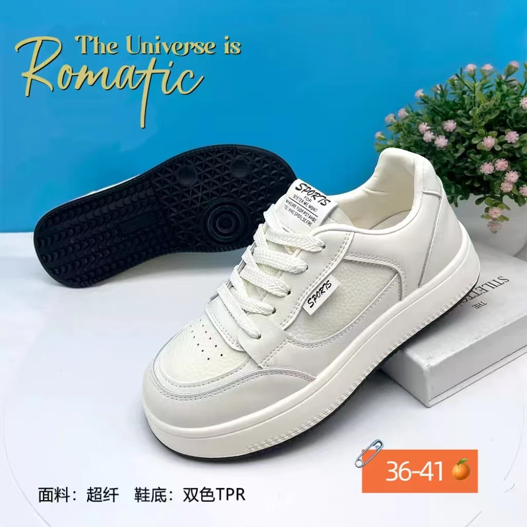 运动休闲鞋休闲鞋女鞋休闲板鞋单鞋日常春秋板鞋春季小白鞋百搭