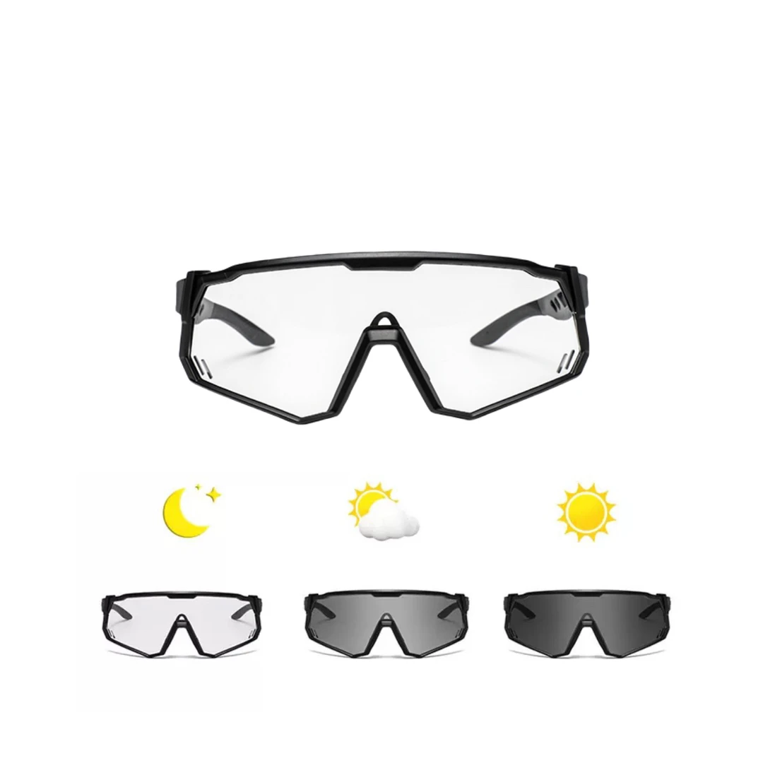 骑行眼镜摩托眼镜骑行眼镜户外眼镜变色眼镜骑行单车眼镜偏光镜