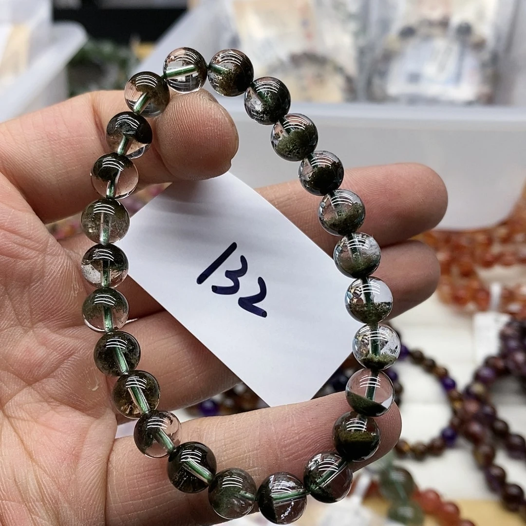 水晶手串未镶嵌天然