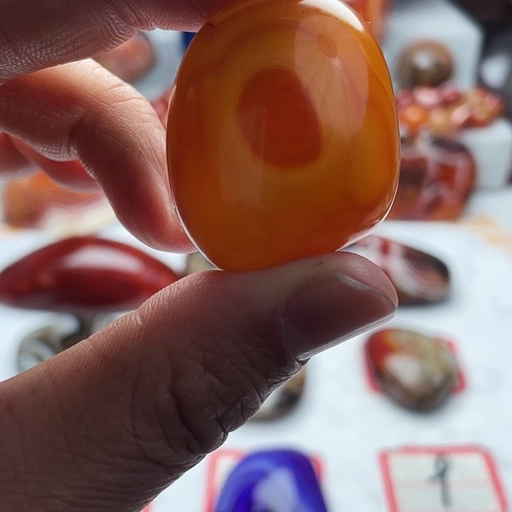 玛瑙/玉髓手把 吊坠未镶嵌刘**优