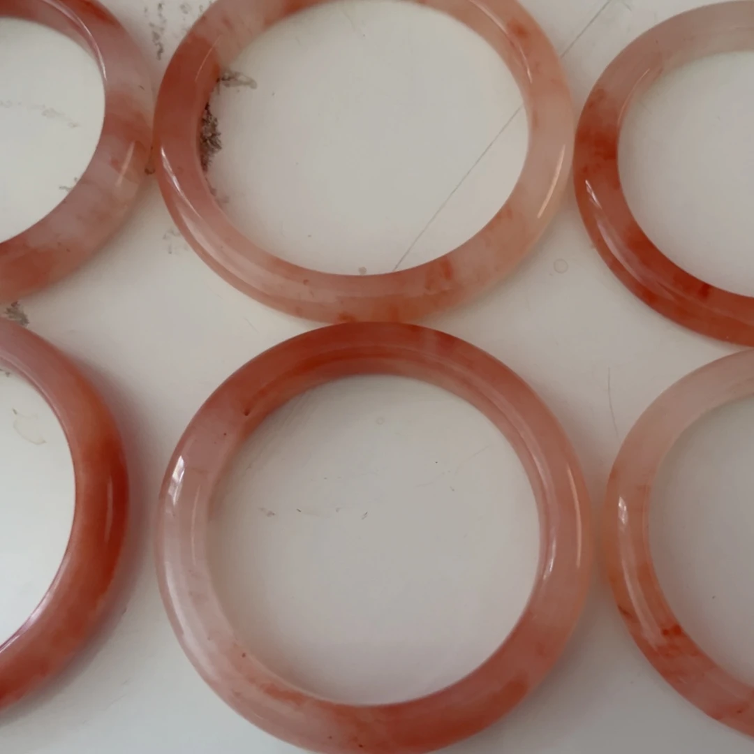 石英质玉（金丝玉）未镶嵌手镯