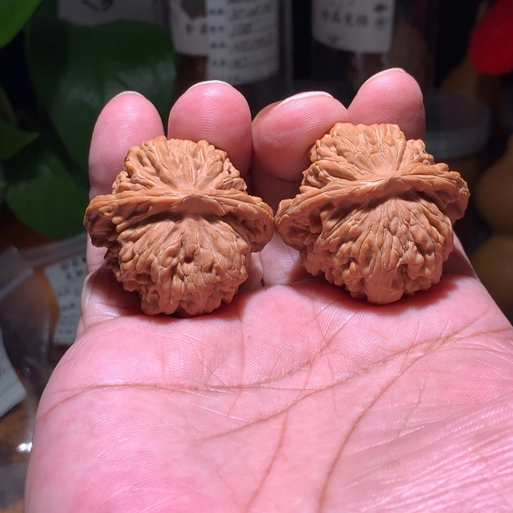 ****吊坠文玩核桃四座楼