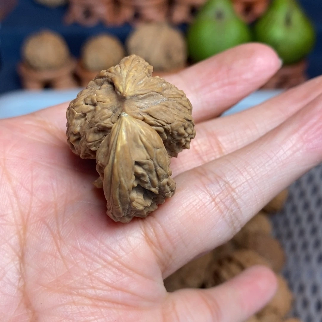 有***角把件文玩核桃文玩