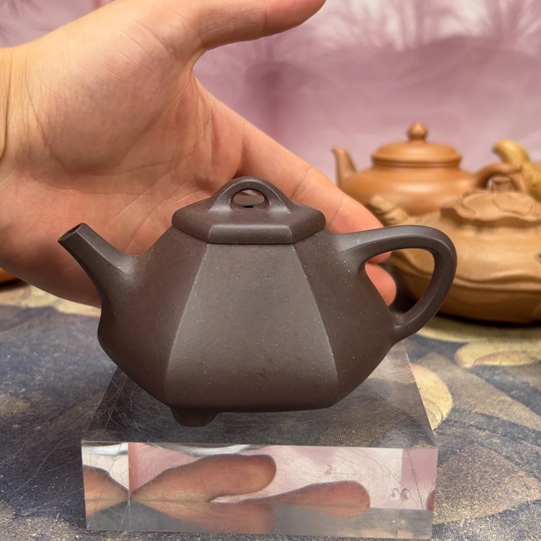 木***石紫砂公道杯宜兴紫砂壶全手工