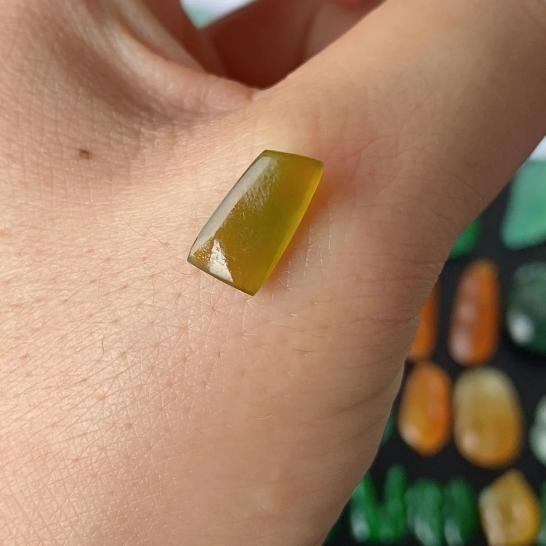 定制翡翠未镶嵌切割面