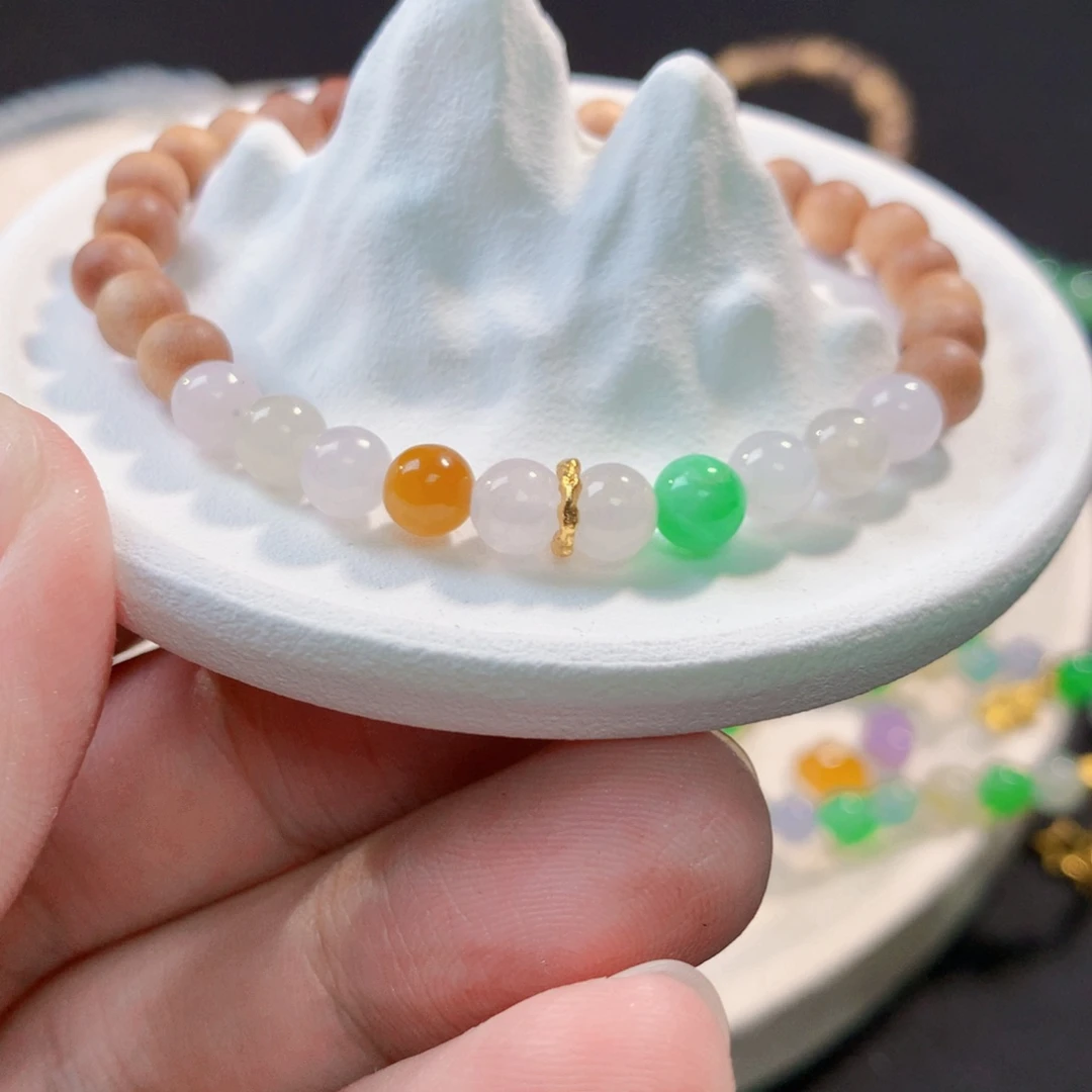 翡翠散珠天然翡翠