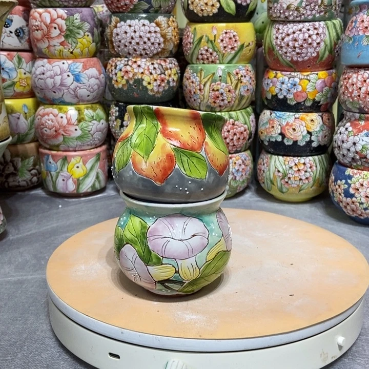 景德镇艺术手绘作品
