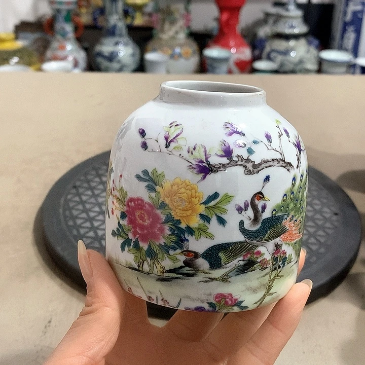 摆件陶博古架陶瓷摆件