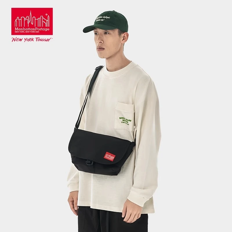 ManhattanPortage曼哈顿邮差包男潮牌运动斜挎包休闲日系单肩包女