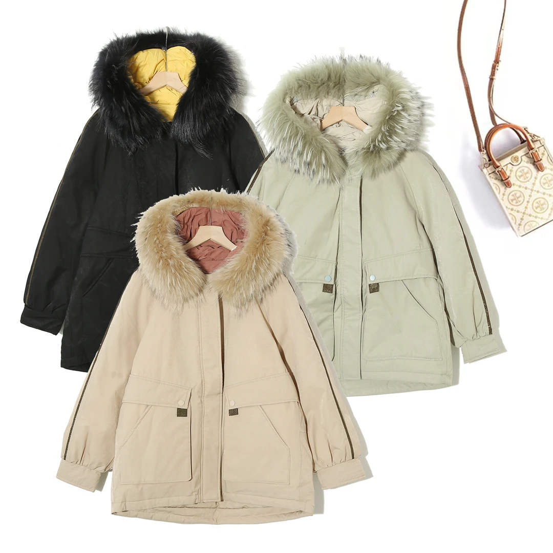 【特价】工装风连帽休闲棉服情侣款秋冬保暖休闲厚外套冬季-2G220